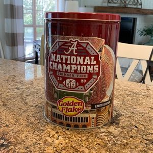 Golden Flake University of Alabama Championship Tin